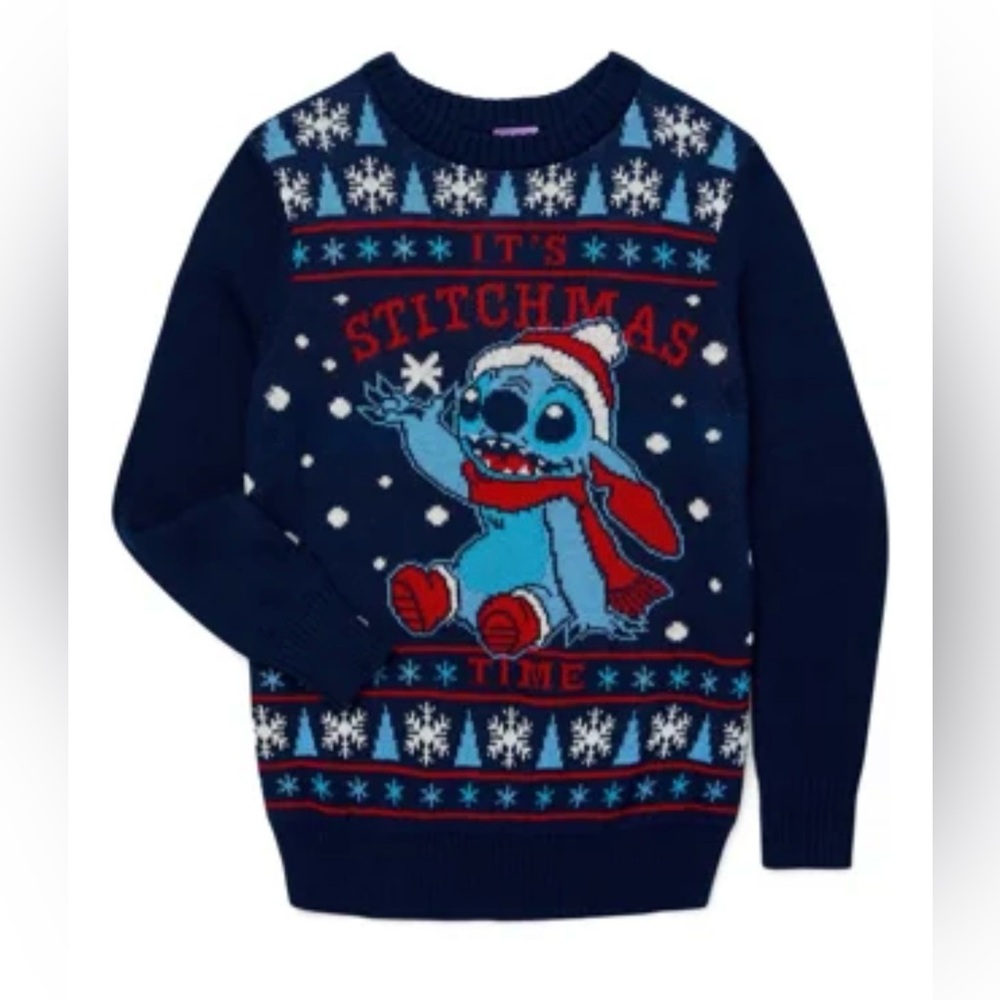 Stitchmas Time Sweater NWT size kids XL